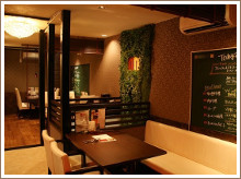 札幌市中央区にあるハンバーグが自慢のレストラン円山MUSHROOM（マッシュルーム）2階席